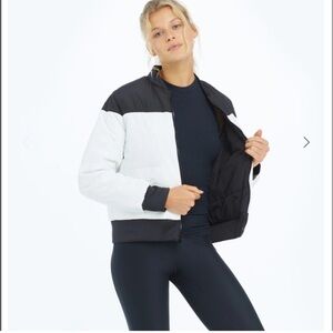 Summersalt reversible bomber jacket -size large